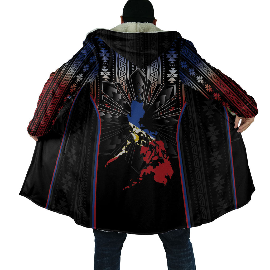 Mabuhay Philippines Festival Cloak Filipino Map Sampaguita Igorot Pattern