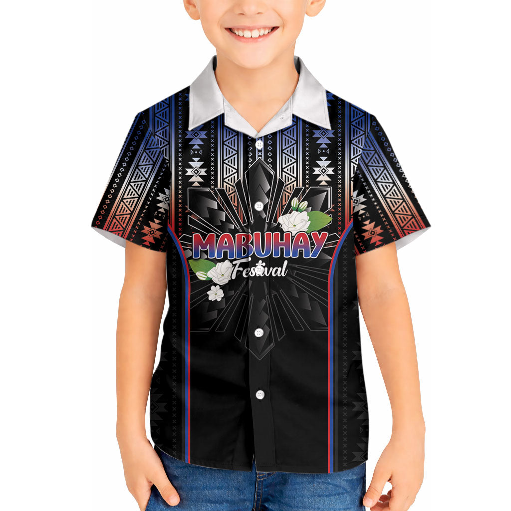 Mabuhay Philippines Festival Hawaiian Shirt Filipino Map Sampaguita Igorot Pattern LT14 - Polynesian Pride