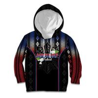 Mabuhay Philippines Festival Kid Hoodie Filipino Map Sampaguita Igorot Pattern LT14 Hoodie Black - Polynesian Pride