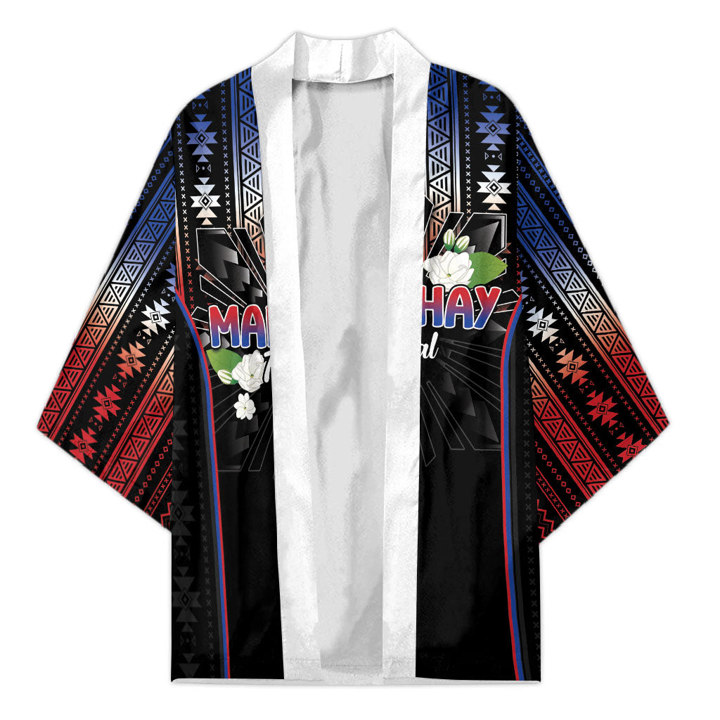 Mabuhay Philippines Festival Kimono Filipino Map Sampaguita Igorot Pattern