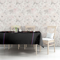Mabuhay Philippines Festival Tablecloth Filipino Map Sampaguita Igorot Pattern