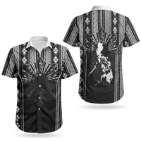 Mabuhay Philippines Festival Couples Matching Summer Maxi Dress and Hawaiian Shirt Filipino Map Black White Igorot Pattern LT14 - Polynesian Pride