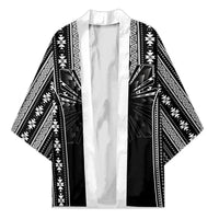 Mabuhay Philippines Festival Kimono Filipino Map Black White Igorot Pattern