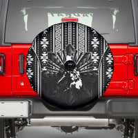 Mabuhay Philippines Festival Spare Tire Cover Filipino Map Black White Igorot Pattern LT14 - Polynesian Pride