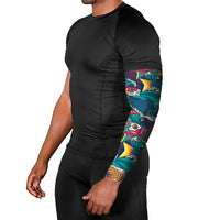 Japan Koinobori Arm Sleeves Japanese Koi Flag Waves Pattern