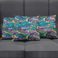 Japan Koinobori Pillow Cover Japanese Koi Flag Waves Pattern LT14 - Polynesian Pride