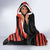 Custom New Caledonia Football Hooded Blanket Allez Les Cagous Polynesian Pattern