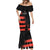 Custom New Caledonia Football Mermaid Dress Allez Les Cagous Polynesian Pattern