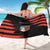 Custom New Caledonia Football Sarong Allez Les Cagous Polynesian Pattern