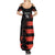 Custom New Caledonia Football Summer Maxi Dress Allez Les Cagous Polynesian Pattern