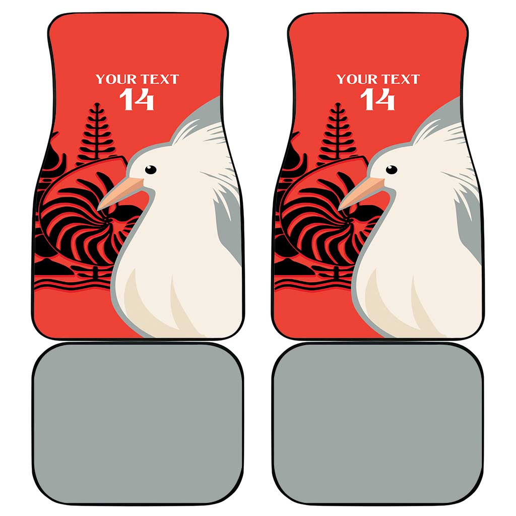 Custom Nouvelle-Caledonie Football Car Mats Allez Les Cagous Simple Style LT14 - Polynesian Pride
