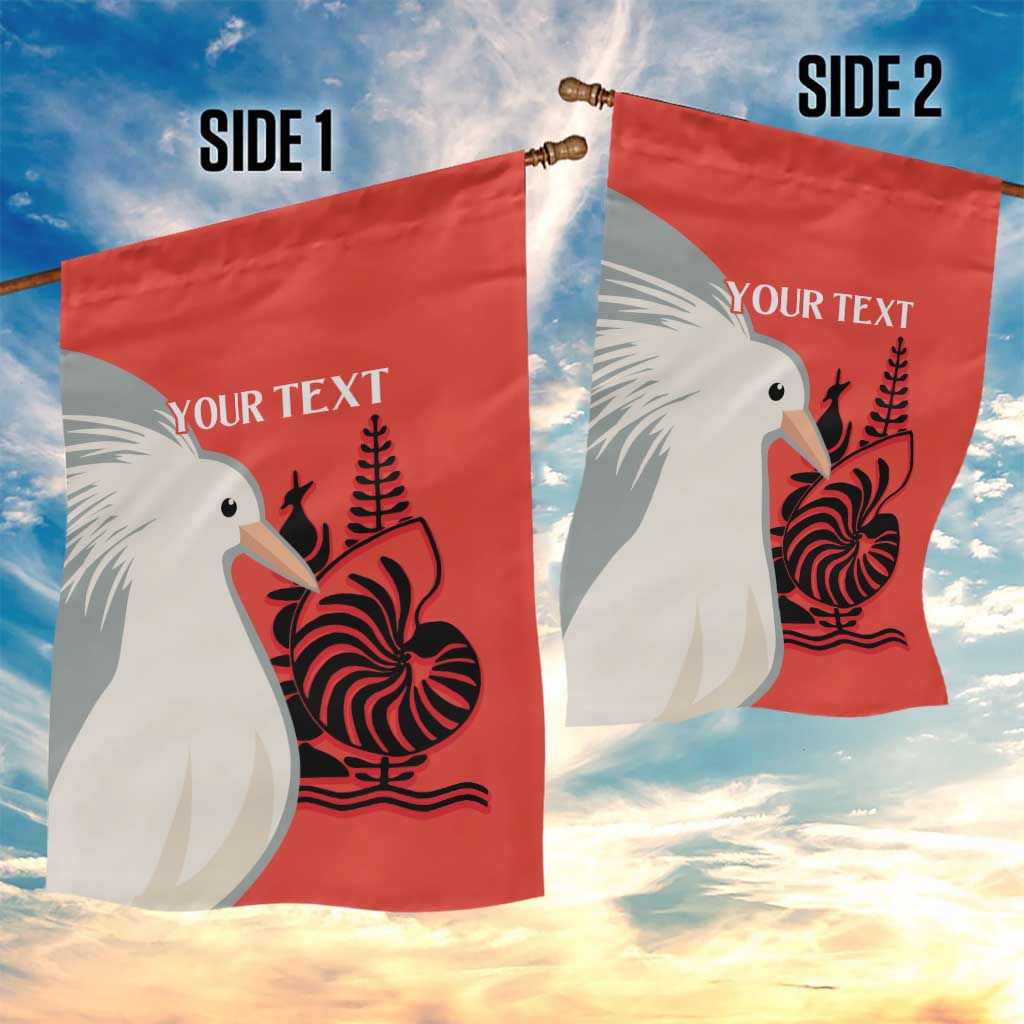 Custom Nouvelle-Caledonie Football Garden Flag Allez Les Cagous Simple Style LT14 - Polynesian Pride