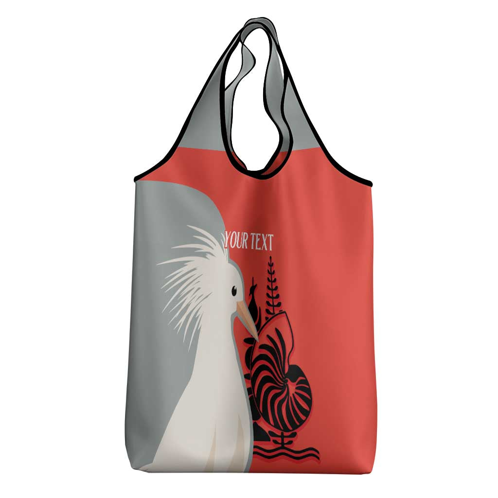 Custom Nouvelle-Caledonie Football Grocery Bag Allez Les Cagous Simple Style LT14 - Polynesian Pride