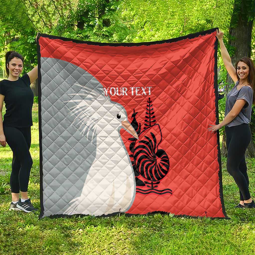 Custom Nouvelle-Caledonie Football Quilt Allez Les Cagous Simple Style