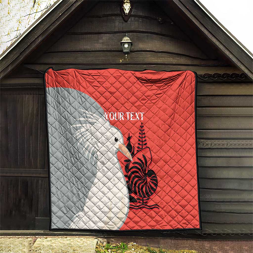 Custom Nouvelle-Caledonie Football Quilt Allez Les Cagous Simple Style