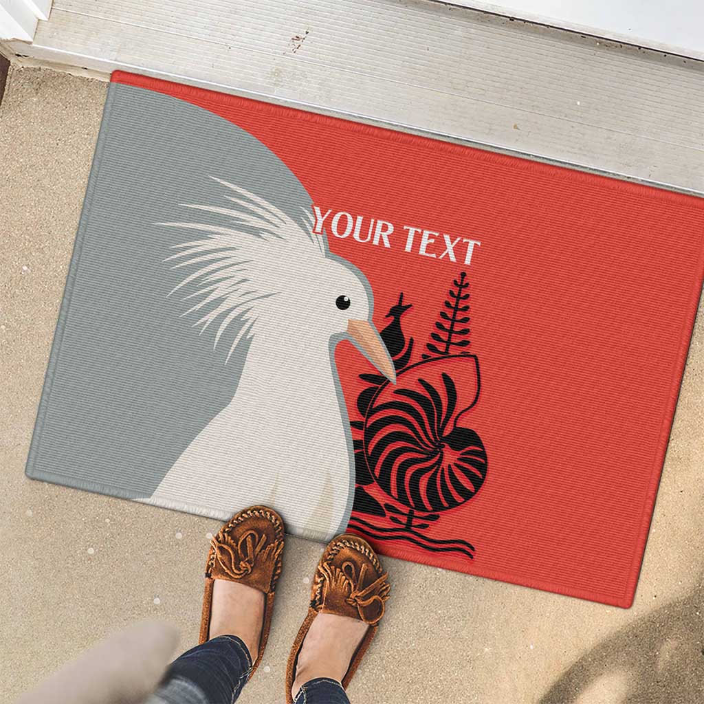 Custom Nouvelle-Caledonie Football Rubber Doormat Allez Les Cagous Simple Style LT14 - Polynesian Pride