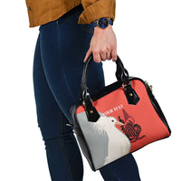 Custom Nouvelle-Caledonie Football Shoulder Handbag Allez Les Cagous Simple Style