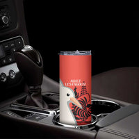 Custom Nouvelle-Caledonie Football Skinny Tumbler Allez Les Cagous Simple Style