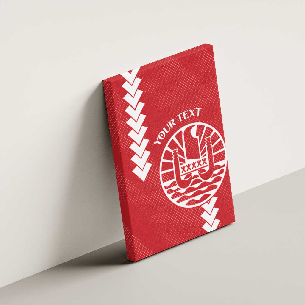 Custom Tahiti Football Canvas Wall Art Go Toa Aito
