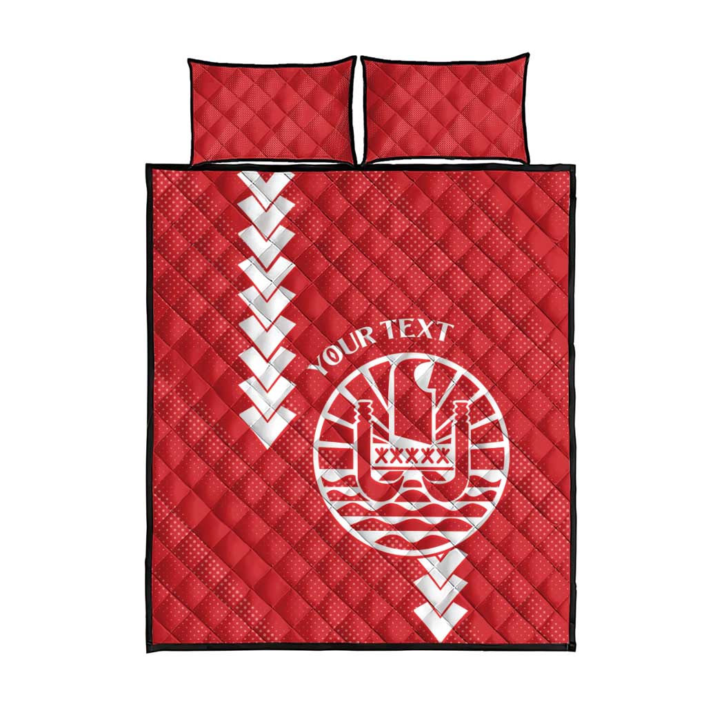 Custom Tahiti Football Quilt Bed Set Go Toa Aito