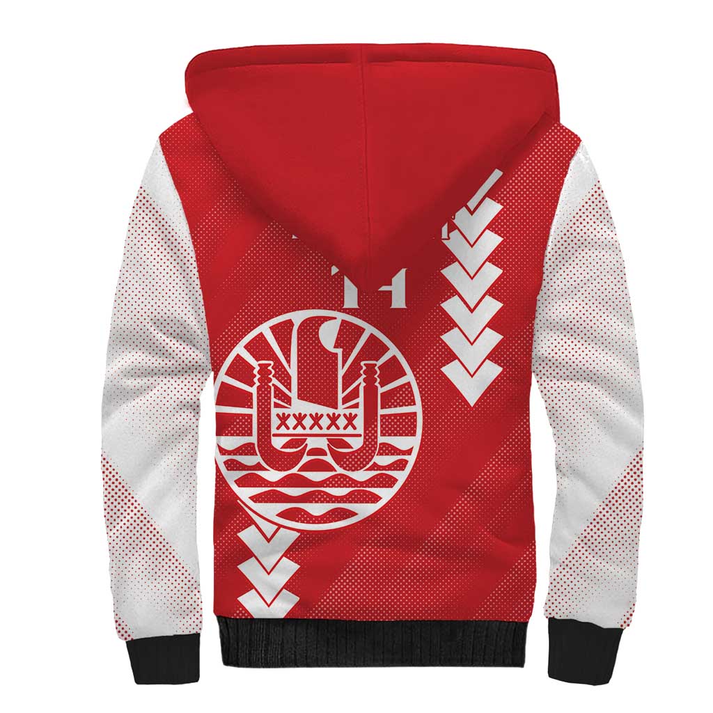 Custom Tahiti Football Sherpa Hoodie Go Toa Aito