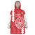 Custom Tahiti Football Wearable Blanket Hoodie Go Toa Aito