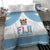 Custom Fiji Tapa Football Bedding Set Go Bula Boy!