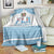 Custom Fiji Tapa Football Blanket Go Bula Boy!