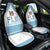 Custom Fiji Tapa Football Car Seat Cover Go Bula Boy!