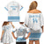 Custom Fiji Tapa Football Family Matching Off Shoulder Short Dress and Hawaiian Shirt Go Bula Boy!