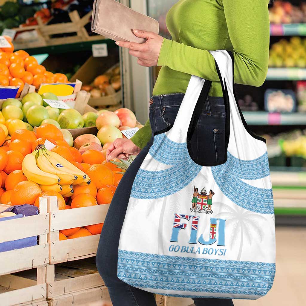 Fiji Tapa Football Grocery Bag Go Bula Boy!