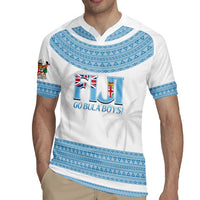 Custom Fiji Tapa Football Rugby Jersey Go Bula Boy!