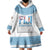 Custom Fiji Tapa Football Wearable Blanket Hoodie Go Bula Boy!