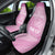 Custom New Zealand Silver Fern Rugby 2025 Car Seat Cover All Black Aotearoa Maori Pink