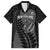 Custom New Zealand Silver Fern Rugby 2025 Family Matching Long Sleeve Bodycon Dress and Hawaiian Shirt Go Champions Aotearoa Maori Black