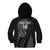 Custom New Zealand Silver Fern Rugby 2025 Kid Hoodie Go Champions Aotearoa Maori Black