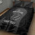 Custom New Zealand Silver Fern Rugby 2025 Quilt Bed Set Go Champions Aotearoa Maori Black