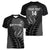 Custom New Zealand Silver Fern Rugby 2025 Women V-Neck T-Shirt Go Champions Aotearoa Maori Black