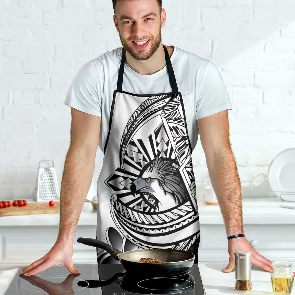 Philippines Eagle Sun Apron Filipino Agila Polynesian Tattoo Black Color LT14 - Polynesian Pride