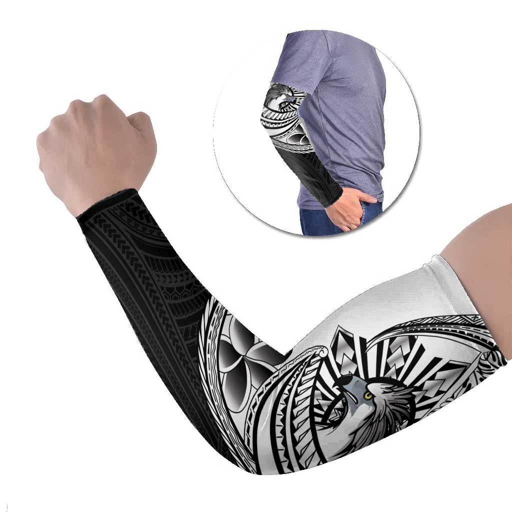 Philippines Eagle Sun Arm Sleeves Filipino Agila Polynesian Tattoo Black Color