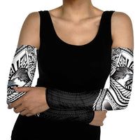 Philippines Eagle Sun Arm Sleeves Filipino Agila Polynesian Tattoo Black Color