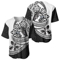 Philippines Eagle Sun Baseball Jersey Filipino Agila Polynesian Tattoo Black Color LT14 - Polynesian Pride