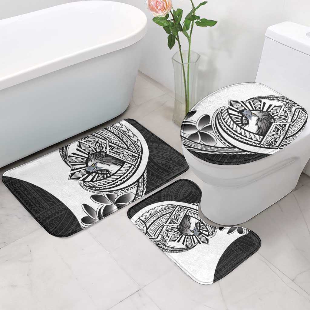 Philippines Eagle Sun Bathroom Set Filipino Agila Polynesian Tattoo Black Color