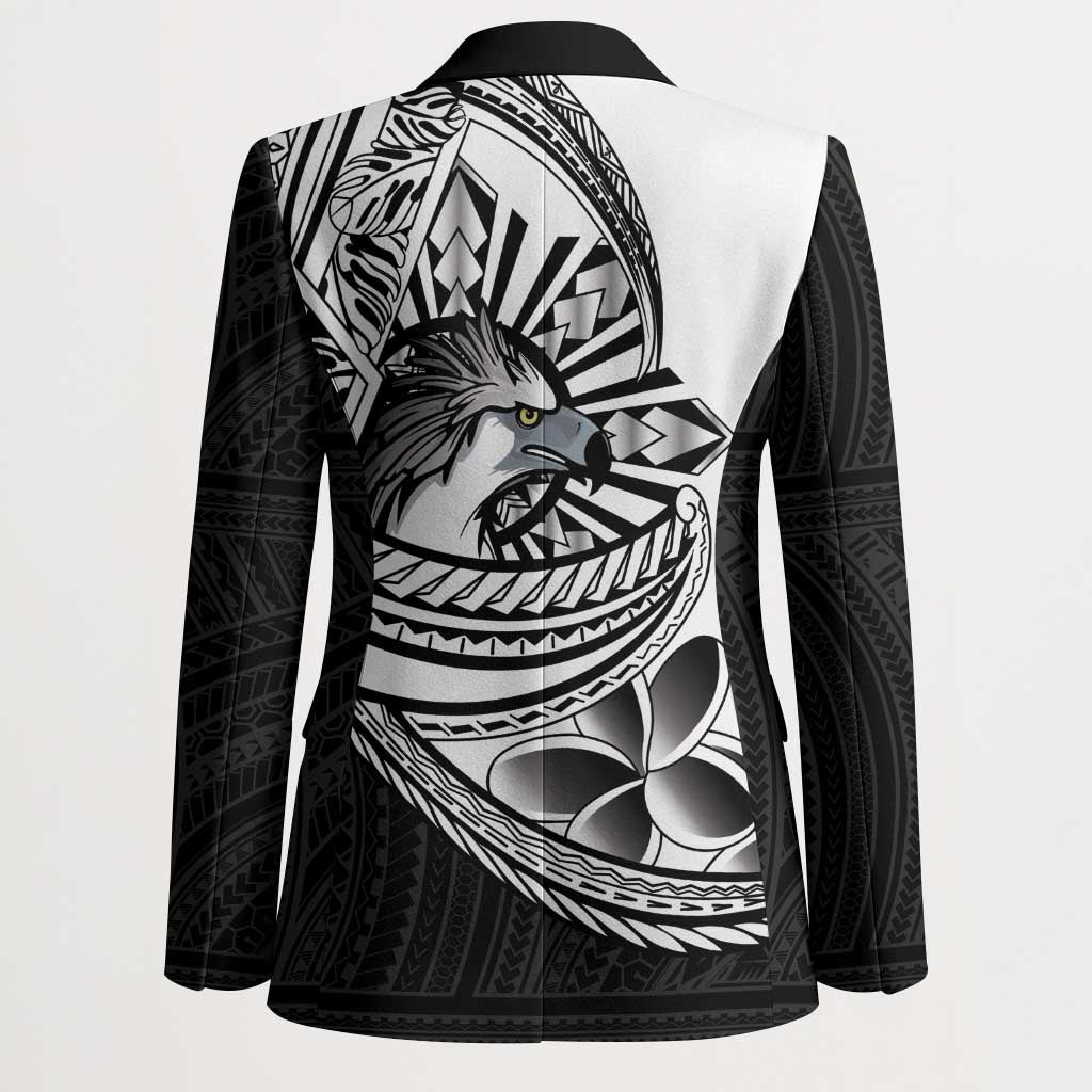 Philippines Eagle Sun Blazer Filipino Agila Polynesian Tattoo Black Color LT14 - Polynesian Pride