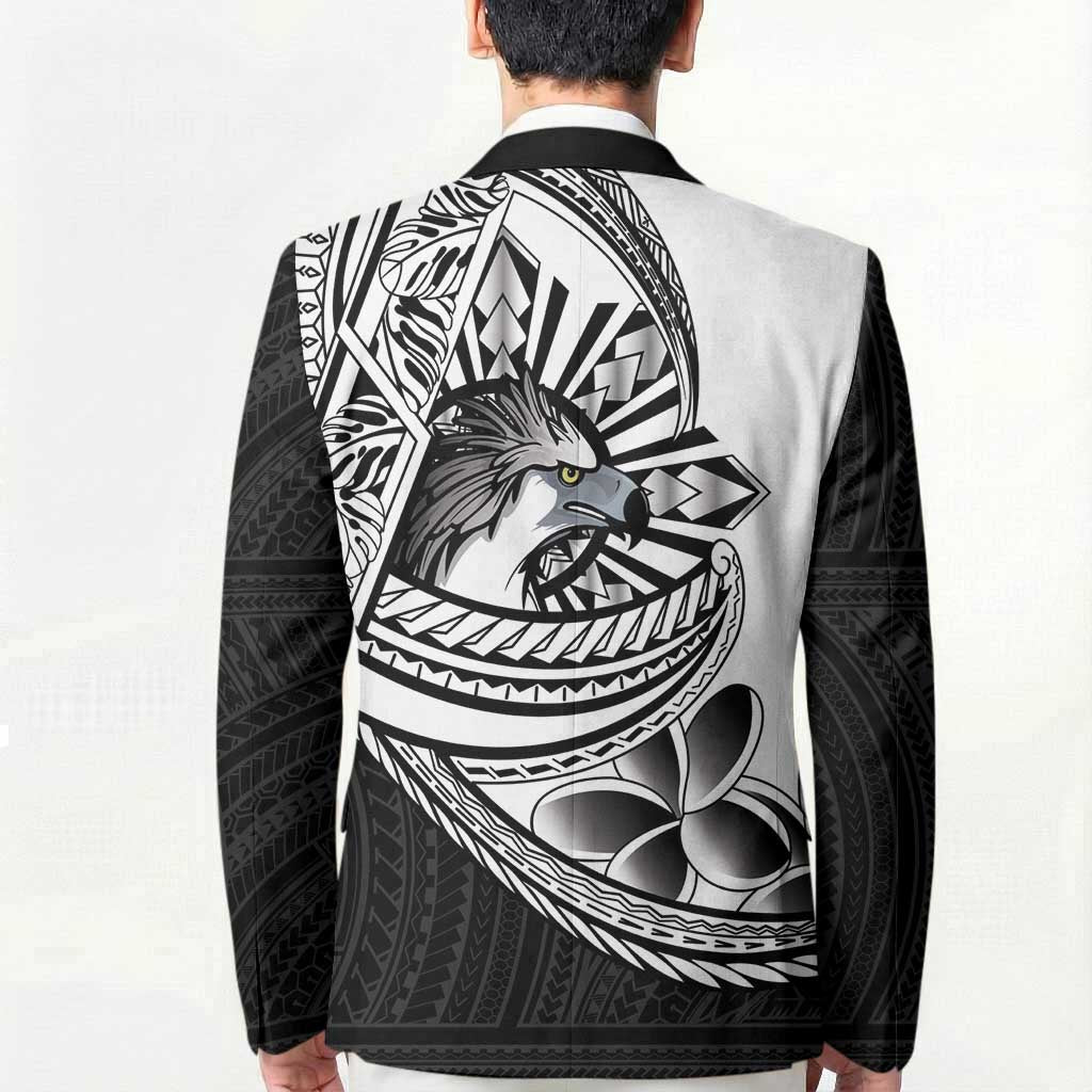 Philippines Eagle Sun Blazer Filipino Agila Polynesian Tattoo Black Color LT14 - Polynesian Pride