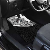 Philippines Eagle Sun Car Mats Filipino Agila Polynesian Tattoo Black Color LT14 - Polynesian Pride