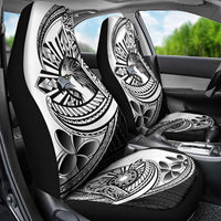Philippines Eagle Sun Car Seat Cover Filipino Agila Polynesian Tattoo Black Color LT14 - Polynesian Pride