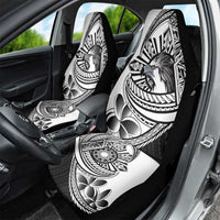 Philippines Eagle Sun Car Seat Cover Filipino Agila Polynesian Tattoo Black Color LT14 - Polynesian Pride