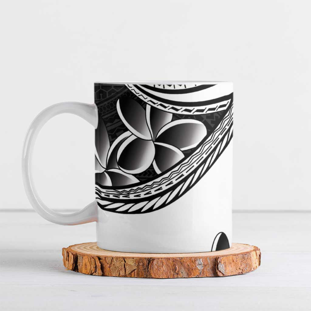 Philippines Eagle Sun Ceramic Mug Filipino Agila Polynesian Tattoo Black Color LT14 Black - Polynesian Pride