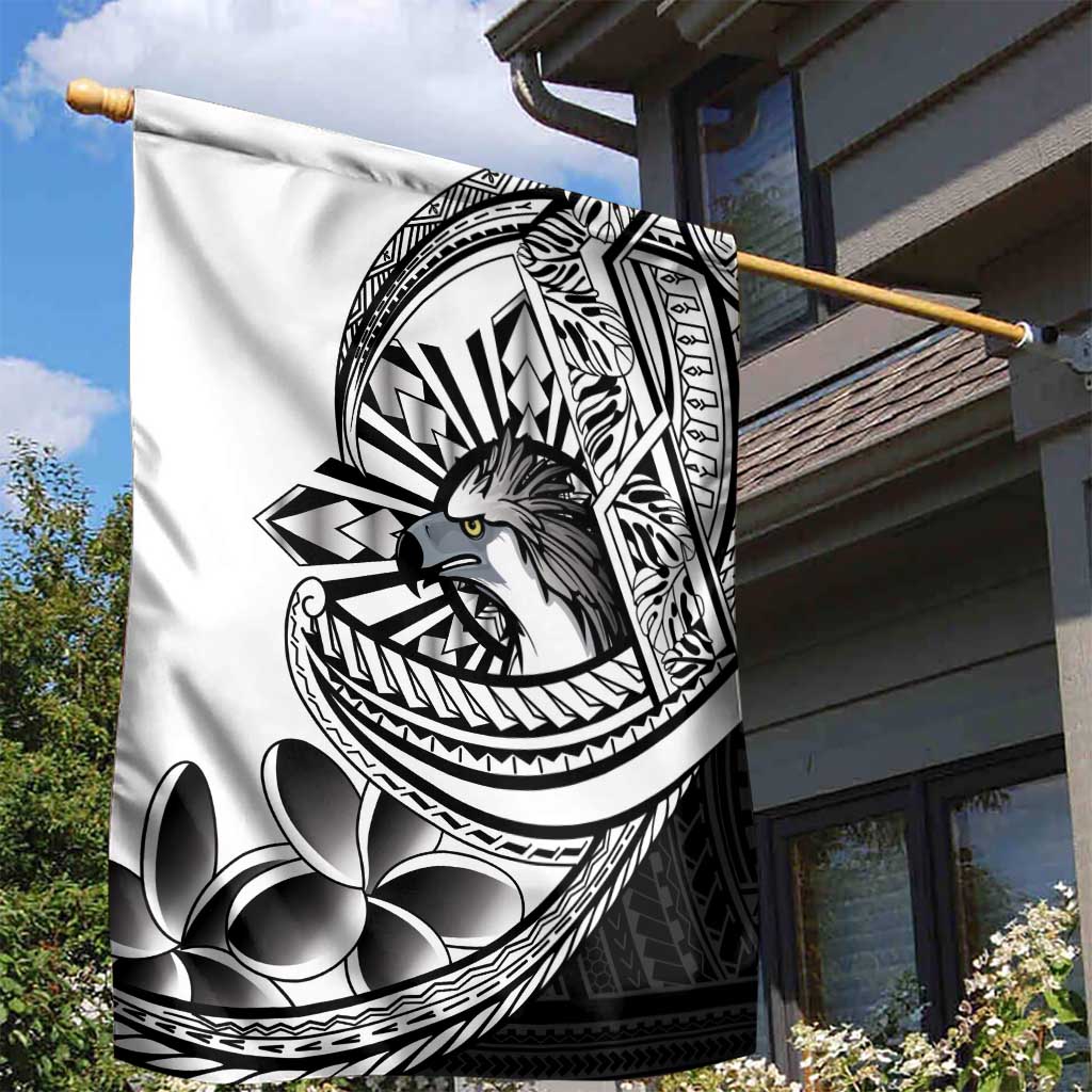Philippines Eagle Sun Garden Flag Filipino Agila Polynesian Tattoo Black Color LT14 - Polynesian Pride